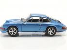 Porsche 911 S Coupe Año de construcción 1973 azul metálico 1:18 Schuco