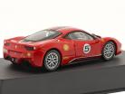 Ferrari 458 Challenge #5 Baujahr 2010 mit Vitrine rot 1:43 Altaya