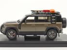 Land Rover Defender 110 Año de construcción 2020 marrón metálico 1:43 Almost Real