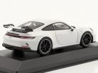 Porsche 911 (992) GT3 Byggeår 2020 hvid / sort fælge 1:43 Minichamps