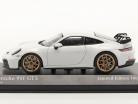 Porsche 911 (992) GT3 Byggeår 2020 hvid / gylden fælge 1:43 Minichamps