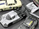4-Car Set Mercedes-Benz: Transporteur & 3x Courses Auto 1:64 HotWheels