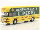 Berliet PLR 8 MU Bus L. Peres Anno di costruzione 1965 giallo / verde 1:43 Hachette