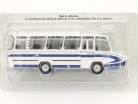 Berliet Stradair Autocar Année de construction 1965 blanc / bleu 1:43 Hachette