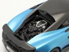 McLaren 600LT Año de construcción 2019 azul metálico 1:18 LCD Models