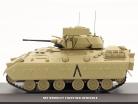 M2 Bradley tank Militært køretøj  sand farvet 1:48 Solido