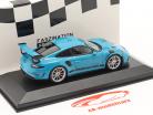 Porsche 911 (991 II) GT3 RS 2018 miami blue / silver rims 1:43 Minichamps