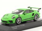 Porsche 911 (991 II) GT3 RS 2018 トカゲグリーン / 銀 リム 1:43 Minichamps