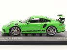 Porsche 911 (991 II) GT3 RS 2018 蜥蜴绿 / 银 轮辋 1:43 Minichamps