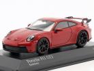 Porsche 911 (992) GT3 Byggeår 2020 karmin Rød 1:43 Minichamps