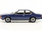 BMW 6 séries (E24) Ano de construção 1976 azul escuro metálico 1:18 Model Car Group