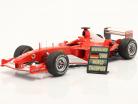Michael Schumacher formula 1 World Champion 2000 Pit board 1:18 Cartrix