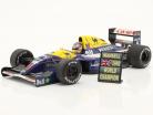 Nigel Mansell Fórmula 1 Campeão mundial 1992 Tabuleiro do poço 1:18 Cartrix