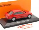 BMW 3 Series (E36) cupé Año de construcción 1992 rojo 1:43 Minichamps