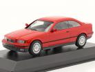 BMW 3 Series (E36) coupe year 1992 red 1:43 Minichamps