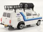 Ford Transit MK II Team Ford Baujahr 1985 weiß / blau 1:18 Ixo
