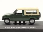 Mava Renault Farma 建設年 1983 濃い緑色 / ベージュ 1:43 Hachette