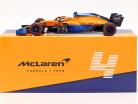 Lando Norris McLaren MCL35M #4 4 Bahrain GP formel 1 2021 1:18 Minichamps