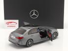 Mercedes-Benz classe C (W206) Ano de construção 2021 selenita cinza 1:18 NZG