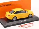 Audi RS4 建設年 2004 黄色 1:43 Minichamps
