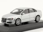 Audi RS4 year 2004 silver metallic 1:43 Minichamps