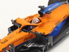 Daniel Ricciardo McLaren MCL35M #3 7mo Baréin GP fórmula 1 2021 1:18 Minichamps