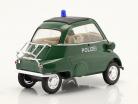 BMW Isetta Polizei grün 1:18 Welly