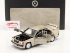 Mercedes-Benz 190 E 2.3 - 16 (W201) Byggeår 1984-88 røg sølv 1:18 Norev