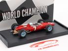 John Surtees Ferrari 158 #7 gagnant Allemand GP formule 1 Champion du monde 1964 1:43 Brumm