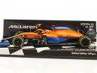 Daniel Ricciardo McLaren MCL35M #3 7 Bahrain GP formel 1 2021 1:43 Minichamps