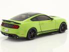 Ford Mustang Shelby GT500 Año de construcción 2020 verde metálico 1:18 Solido