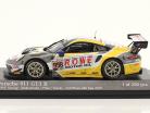 Porsche 911 GT3 R #998 2ème 24h Spa 2019 Rowe Racing 1:43 Minichamps