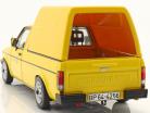Volkswagen VW Caddy MK1 tysk Post Byggeår 1982 gul 1:18 Solido
