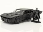 Batmobile con Batman figura Película The Batman 2022 negro 1:32 Jada Toys