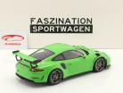 Porsche 911 (991 II) GT3 RS 2019 firben grøn / sølv fælge 1:18 Minichamps