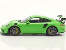 Porsche 911 (991 II) GT3 RS 2019 vert lézard / argent jantes 1:18 Minichamps