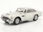Aston Martin DB5 RHD bouwjaar 1964 zilver grijs metalen 1:18 Solido