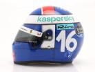 Charles Leclerc #16 Mônaco GP Fórmula 1 2021 capacete 1:2 Bell