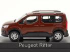 Peugeot Rifter year 2018 copper brown metallic 1:43 Norev
