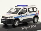 Peugeot Rifter Police Municipale 2019 hite / blue 1:43 Norev