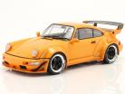 Porsche 911 (964) RWB Rauh-Welt Hibiki year 2016 orange 1:18 Solido