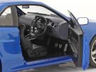 Nissan Skyline GT-R (R34) Byggeår 1999 blå metallisk 1:18 Solido