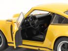 Porsche 911 Turbo 3.0 ano 1974 amarelo 1:24 Welly