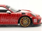 Porsche 911 (991 II) GT3 RS GetSpeed Race Taxi 2019 guardias rojo 1:18 Minichamps