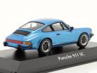 Porsche 911 SC year 1979 blue metallic 1:43 Minichamps