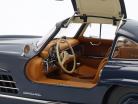 Mercedes-Benz 300 SL Coupe (W198)  year 1954-1957 blue 1:12 Schuco