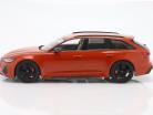 Audi RS 6 Avant year 2019 orange metallic 1:18 Minichamps