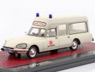 Citroen DS 20 Visser Ambulance Den Helder 1975 Blanc 1:43 Matrix