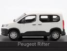 Peugeot Rifter Byggeår 2018 hvid 1:43 Norev