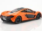 McLaren P1 year 2017 orange 1:24 Rastar